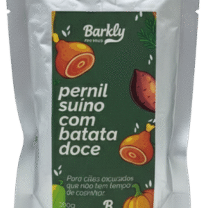 Pernil suíno com batata doce 200g